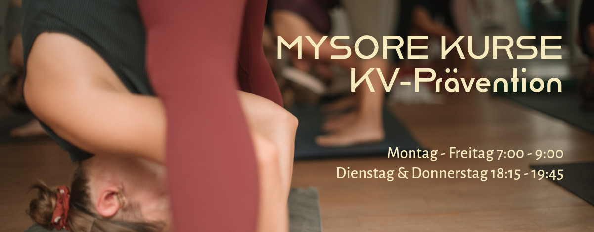 Mysore Kurse KV Prävention KV bezuschusst