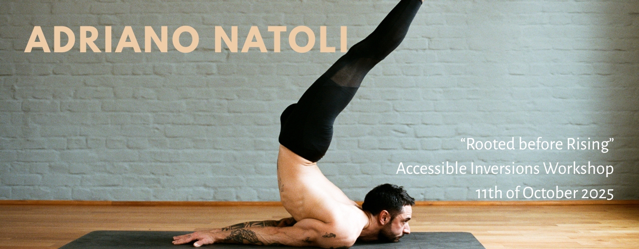 Adriano Natoli Inversions Workshop Ashtanga