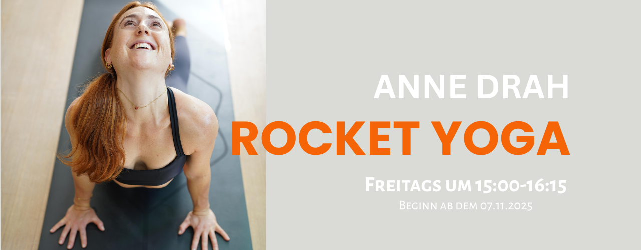 Rocket Yoga mit Anne Drah