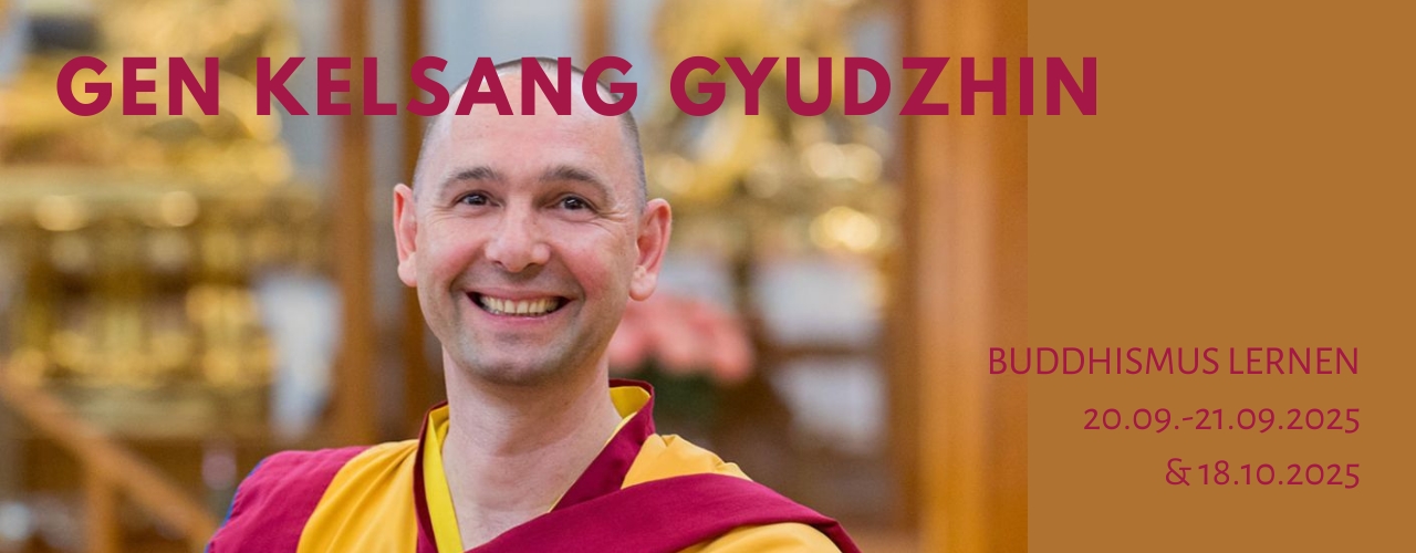Gen Kelsang Gyudzhin Buddhistischer Workshop Buddhismus Buddhist Mönch