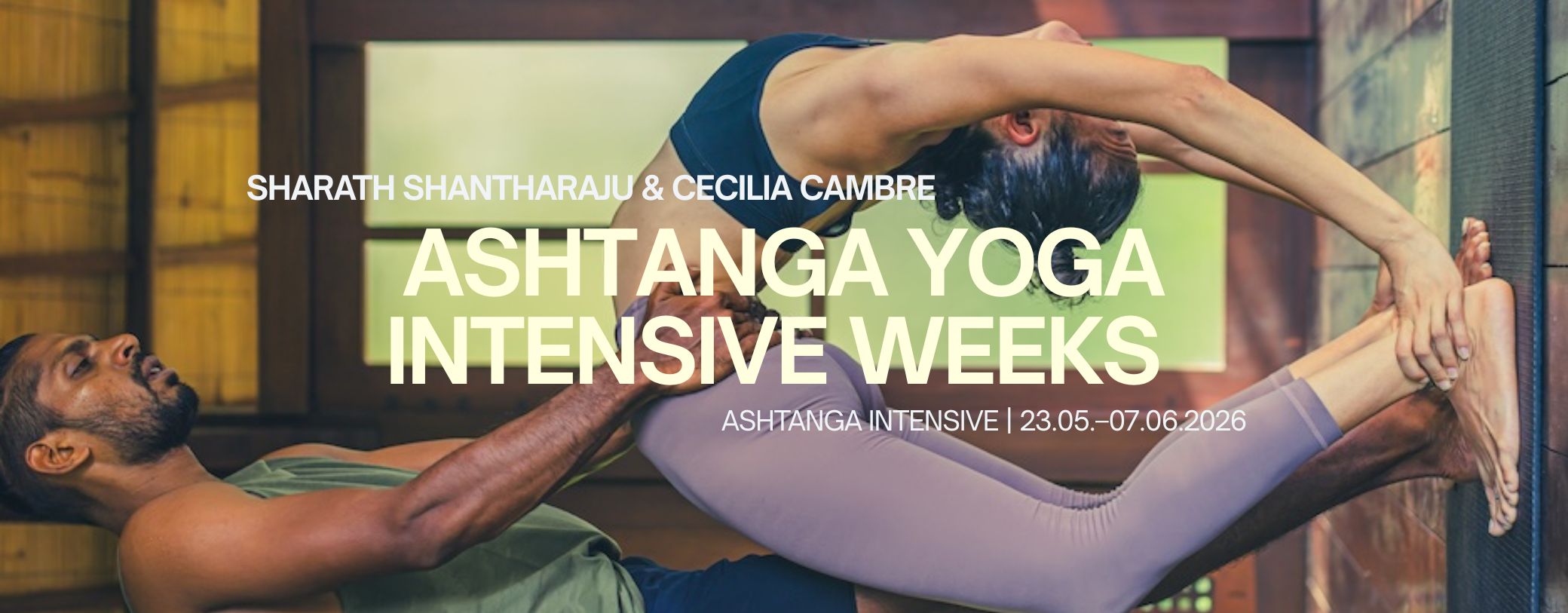 sarath und Cecilia Ashtanga Yoga intensive cologne
