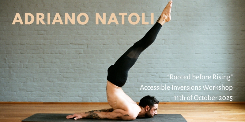 Adriano Natoli Inversions Workshop Ashtanga Yoga