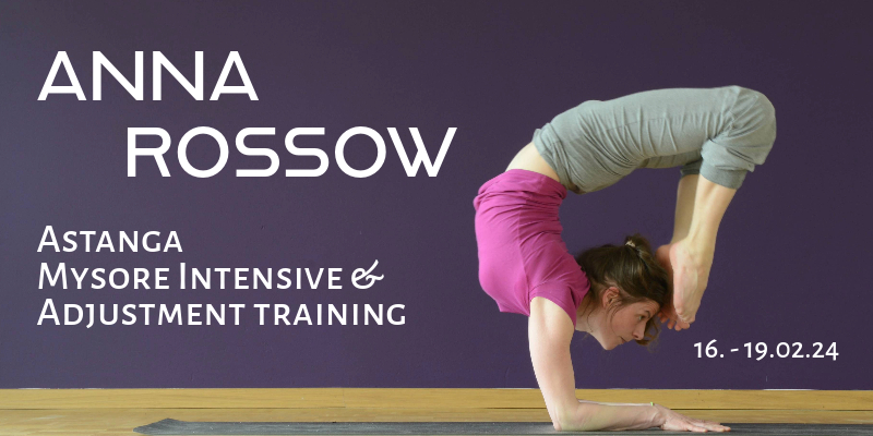 Anna Rossow Pose Chakorasana Ashtanga Yoga Intensive Adjustment Training