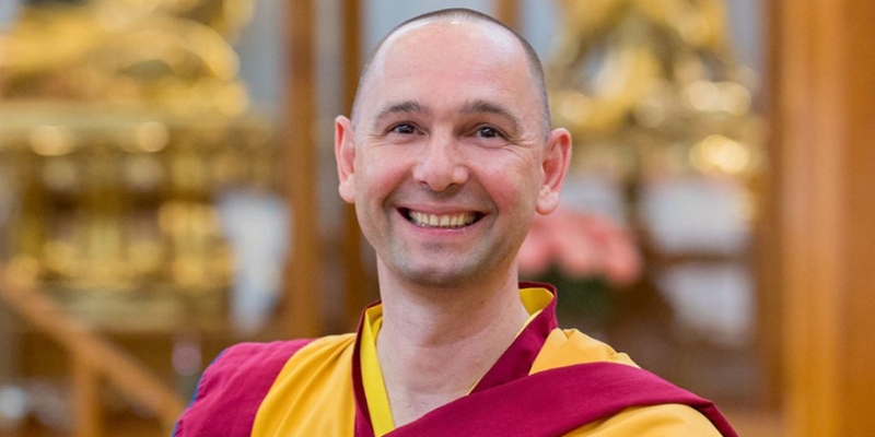 Gen Kelsang Gyudzhin Buddhistischer Workshop Buddhismus Buddhist Mönch